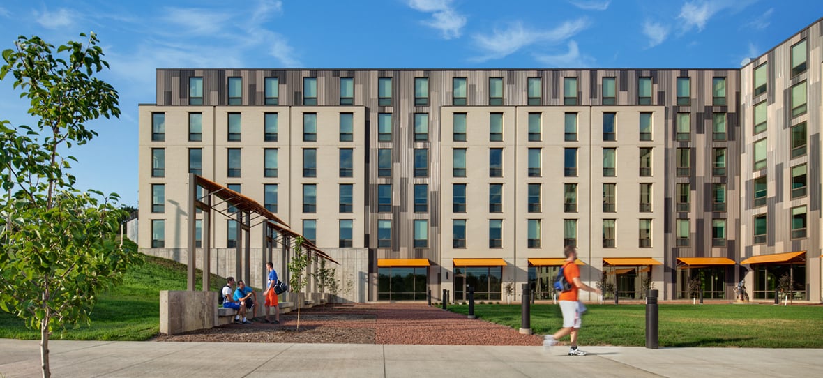 C.D. Smith worked with the UW-Platteville Real Estate Foundation on the design, development, financing, and construction of Rountree Commons, a 620-bed residence hall located on the University of Wisconsin-Platteville campus.