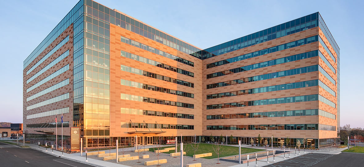 Built by C.D. Smith, the new Hill Farms State Office Building, located in Madison, Wisconsin, is one of the largest public-private partnerships to be successfully completed in the State of Wisconsin.