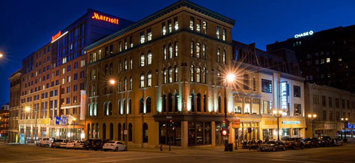 C.D. Smith Construction provided General Contracting services for the Marriott Hotel in Downtown Milwaukee.