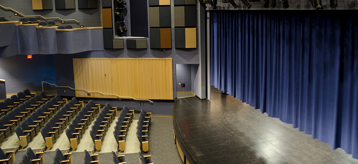 C.D. Smith provided Construction Management and Construction Services for the Weber Center for Performing Arts in La Crosse, Wisconsin. The facility combined the former La Crosse Community Theater and Viterbo University drama and theatrical department into one downtown facility.