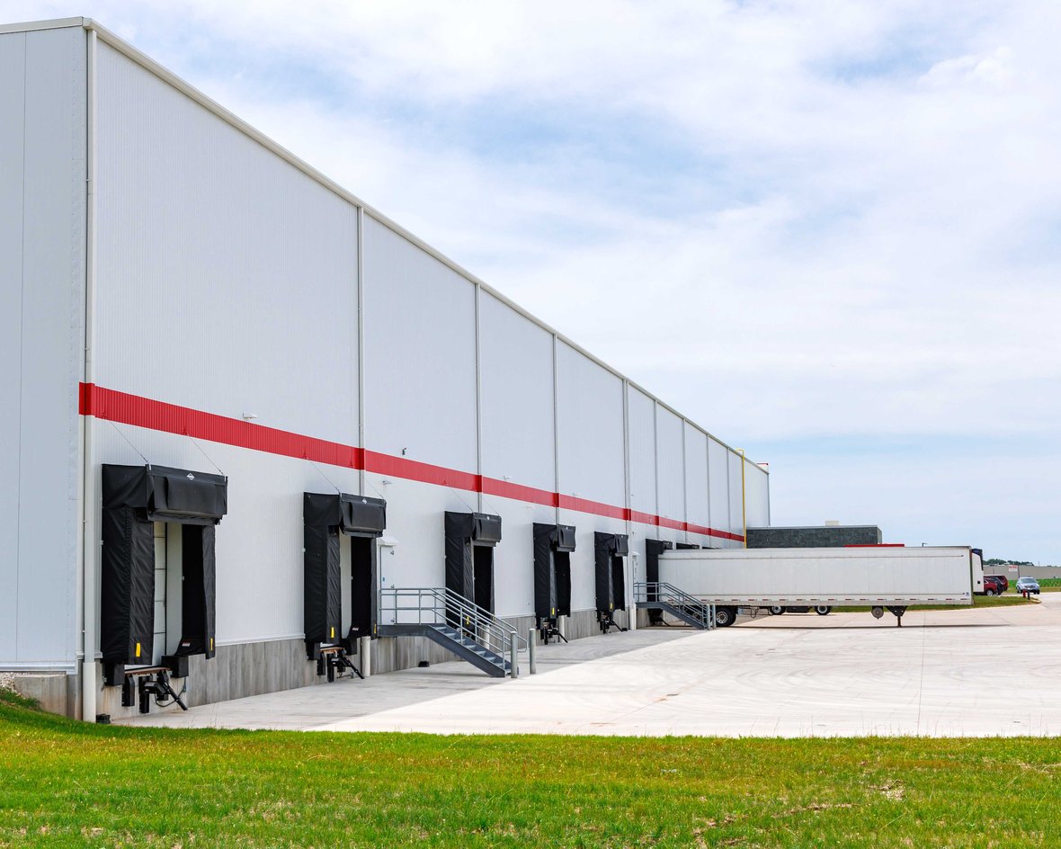 Masters Gallery Foods loading docks built by C.D. Smith Construction
