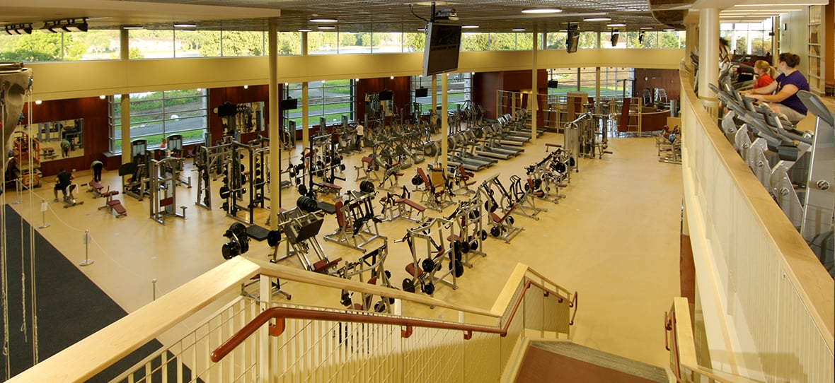 The UW-Oshkosh Student Recreation and Wellness Center was construction by C.D. Smith and features state-of-the-art construction with an energy star rated roof, as well as an automated temperature and humidity monitoring system.