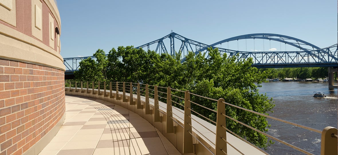 C.D. Smith provided Construction Management and Construction Services for the Weber Center for Performing Arts in La Crosse, Wisconsin. The facility combined the former La Crosse Community Theater and Viterbo University drama and theatrical department into one downtown facility.