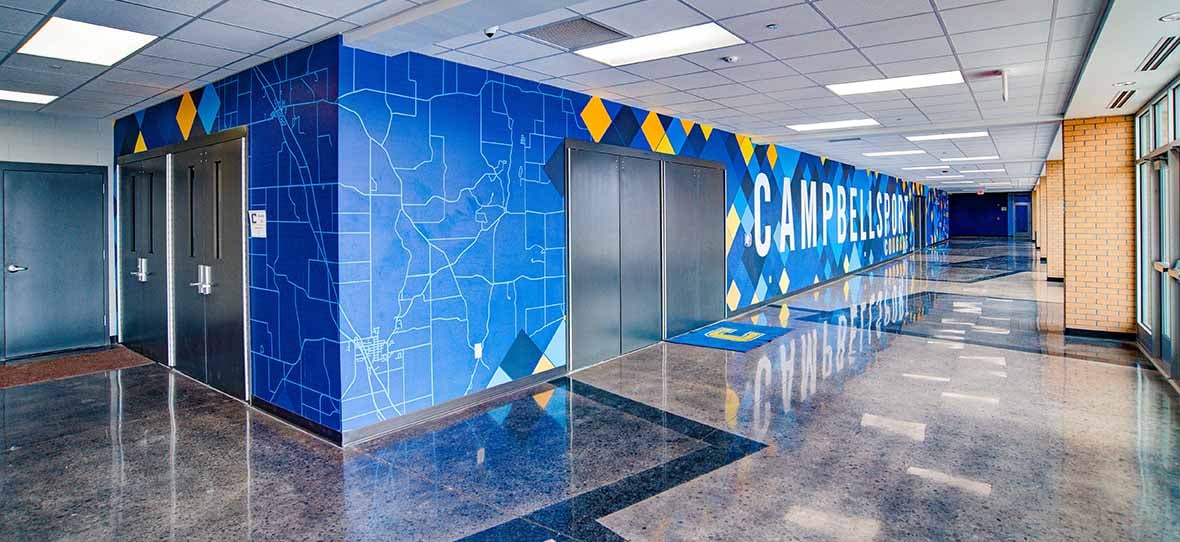 C.D. Smith Construction was hired by the Campbellsport School District to provide pre-referendum support, Preconstruction and Construction Management services for renovations and additions to its existing K-12 facility in Campbellsport, Wisconsin. 
