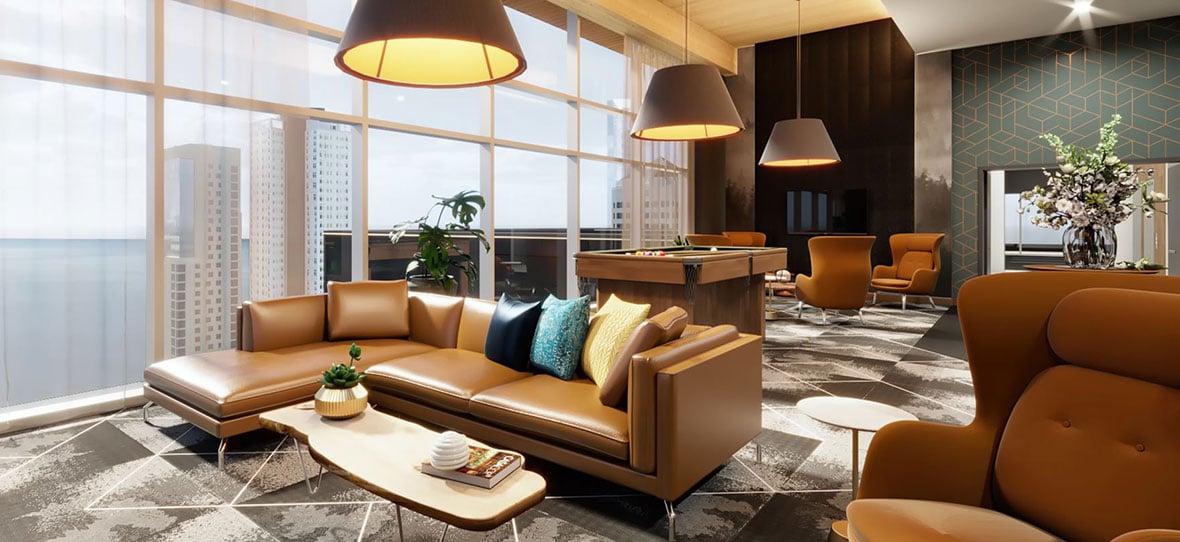 Ascent luxury apartments Milwaukee housing project updates from C.D. Smith Construction on tallest mass timber wood building.