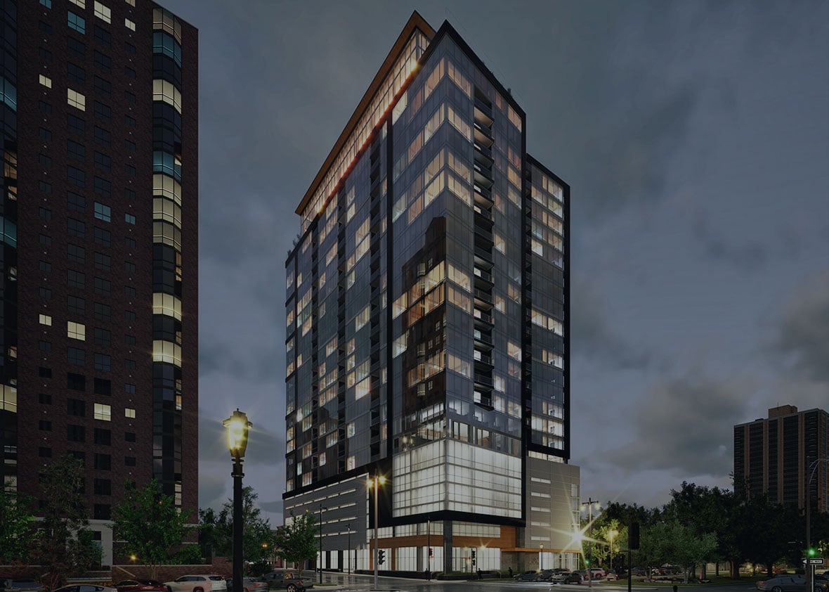 Ascent luxury apartments Milwaukee housing project updates from C.D. Smith Construction on tallest mass timber wood building.