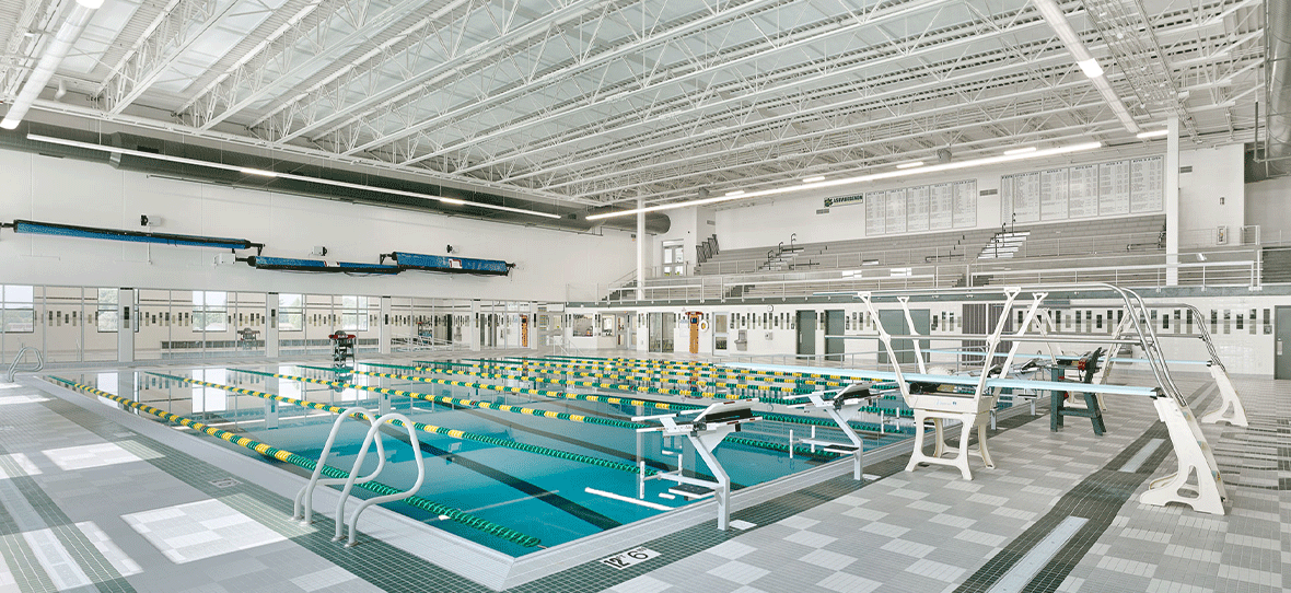 C.D. Smith was hired by the Village of Ashwaubenon and the Ashwaubenon School District to provide full preconstruction and construction management services for a new Performing Arts Center and renovations to the Pool.