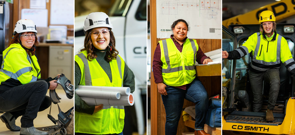Woman Contractor Celebrating Women in Construction 2021: C.D. Smith Construction Career