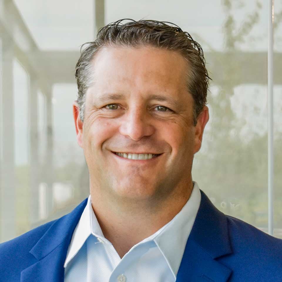 Greg Sabel portrait headshot, Senior Vice President for C.D. Smith Construction