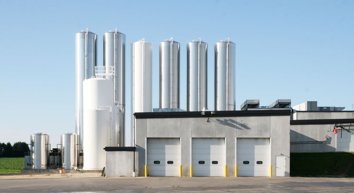 Baker Cheese Manufacturing Plant Addition Warehouse Office Building Construction Manager Commercial Project Contractor