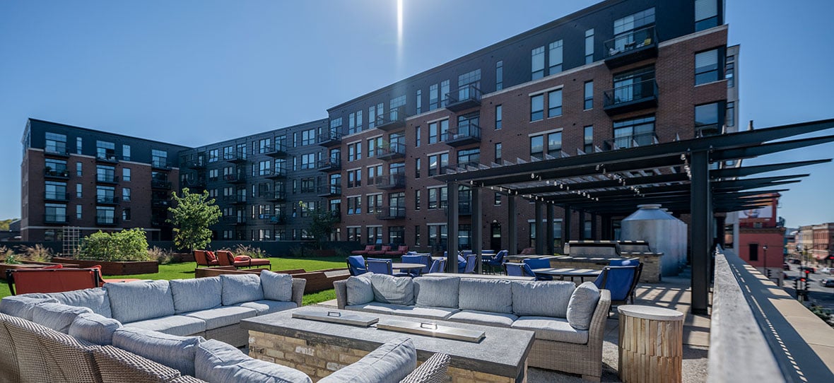 Belle Square Development Mixed-Use Construction Management Sustainable Project Building Design La Crosse, WI