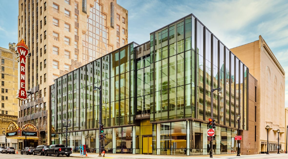 Milwaukee Symphony Orchestra's Bradley Symphony Center in downtown Milwaukee