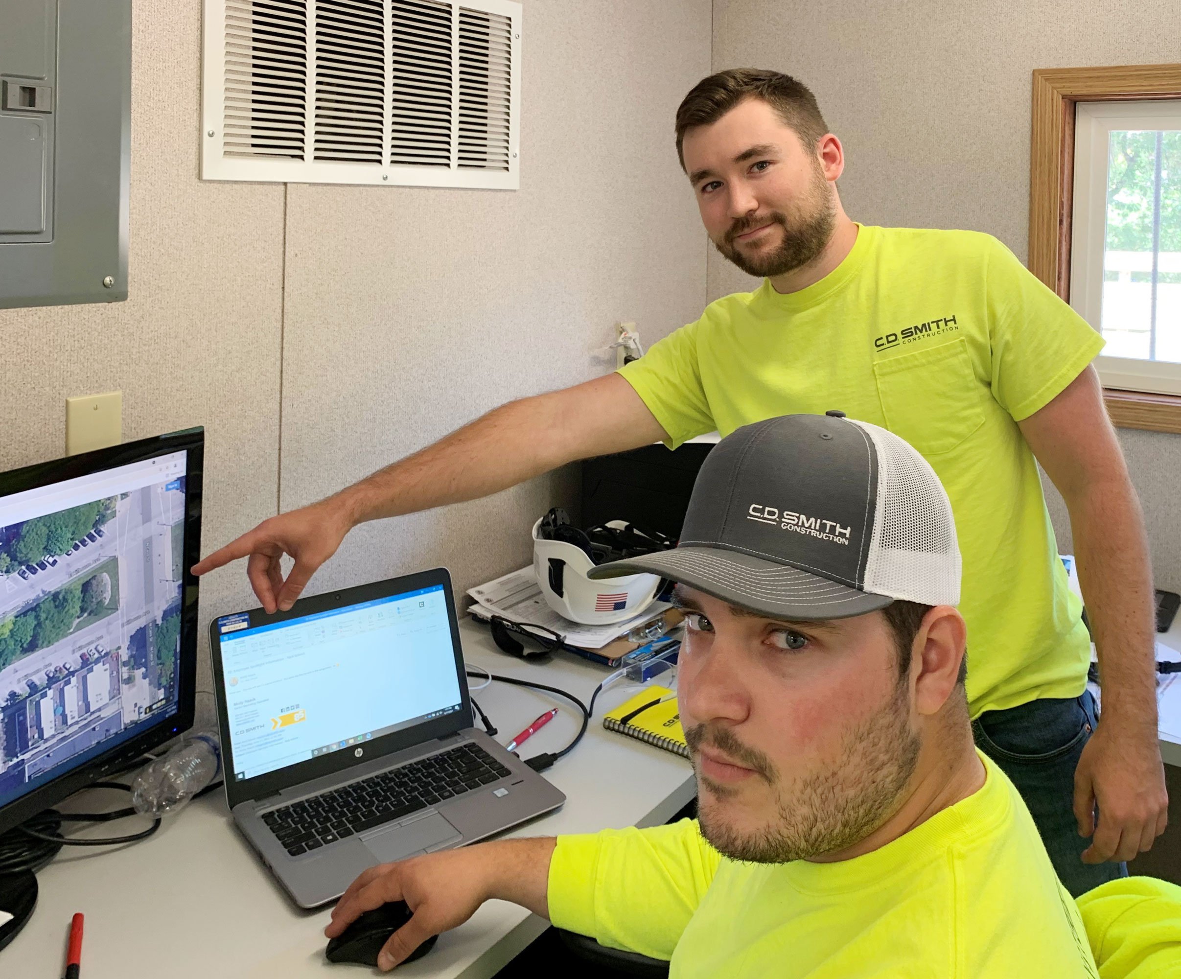 Construction Project Engineer Alex Venuti Works on Mass