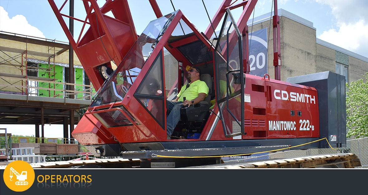 C.D. Smith Construction Trades Career Skilled Field Positions Apprentice Journeyman Heavy Equipment Operator Job Training