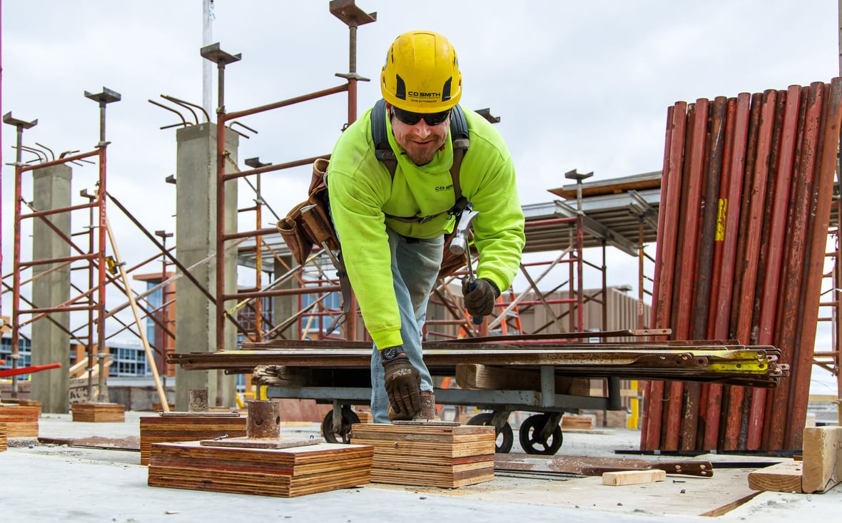 In 2016, Kevin Butterbaugh joined C.D. Smith as a Carpenter. He has over 16 years of carpentry experience and is currently working at Sellery Residence Hall on the UW-Madison Campus. "I really enjoy the comradery on the jobsite," Kevin shares. "We come together as a team, working together to get a job done - that's what I love!"