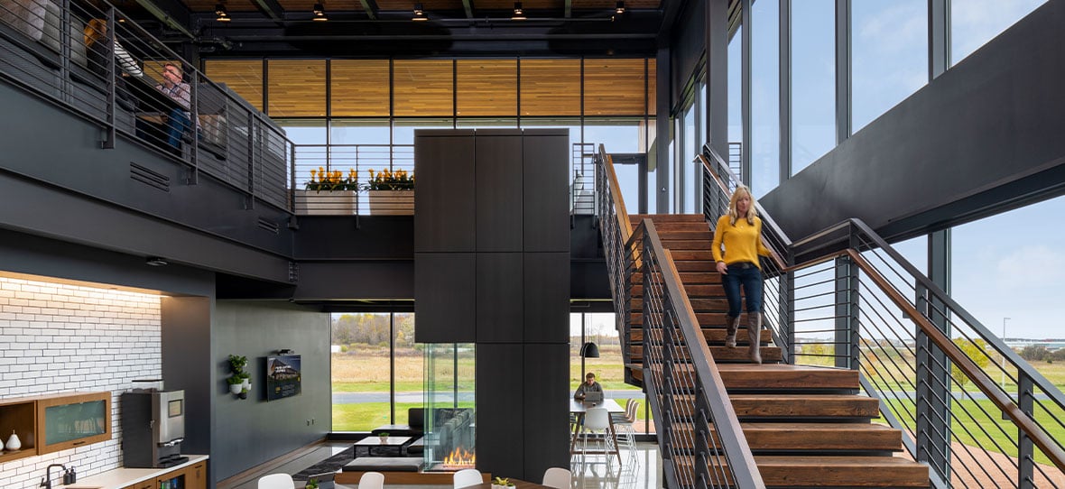 High-performance Building with C.D. Smith Construction manager means living green for LEED gold certified environmental sustainability projects
