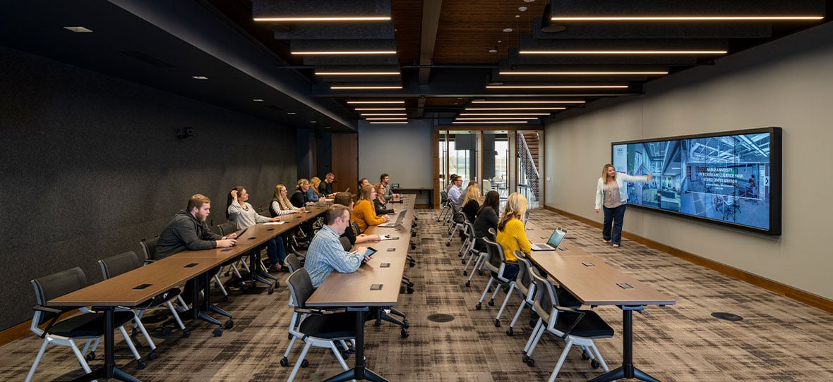 High-performance Building with C.D. Smith Construction manager means living green for LEED gold certified environmental sustainability projects