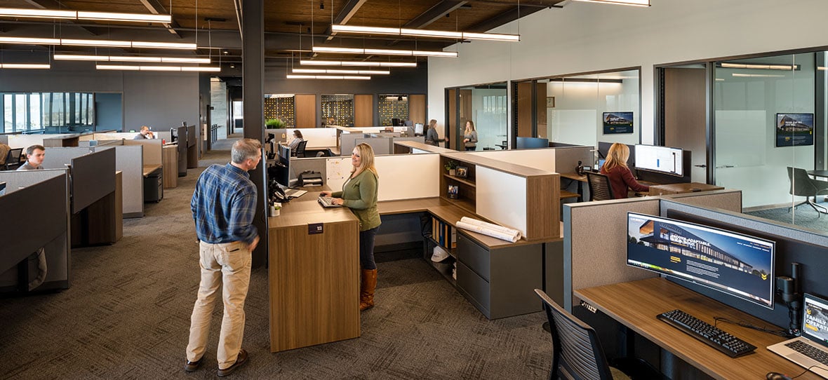 High-performance Building with C.D. Smith Construction manager means living green for LEED gold certified environmental sustainability projects