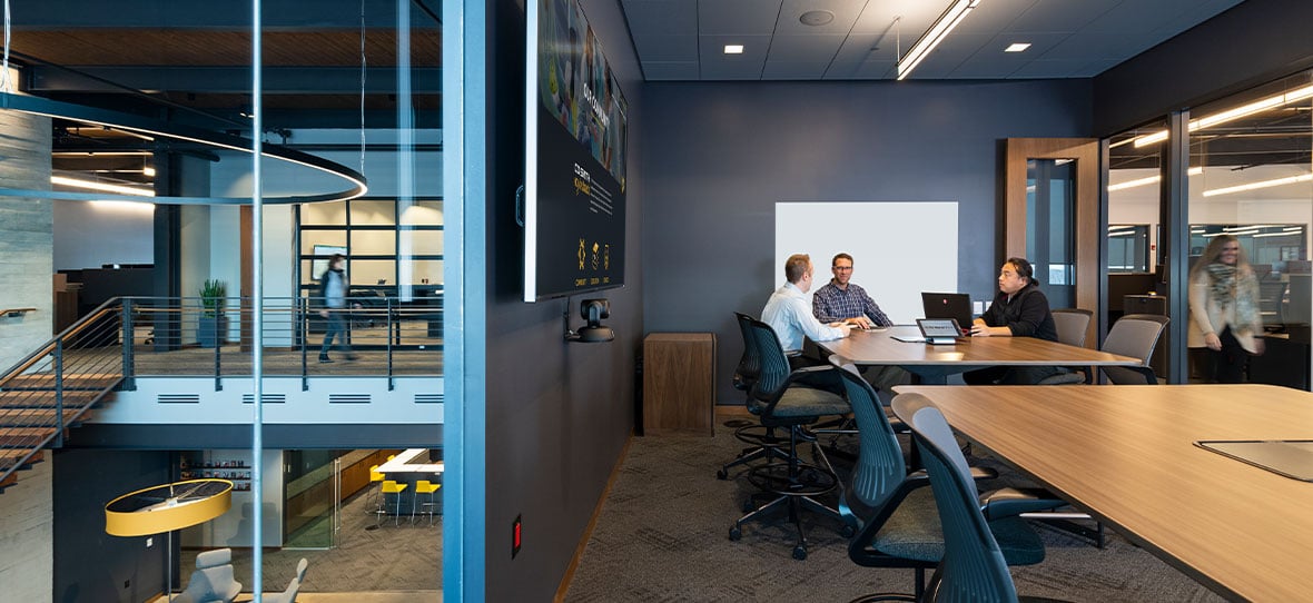 C.D. Smith Construction Corporate Office Design Architecture in Fond du Lac