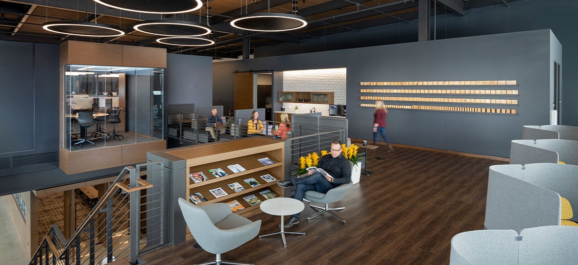 High-performance Building with C.D. Smith Construction manager means living green for LEED gold certified environmental sustainability projects