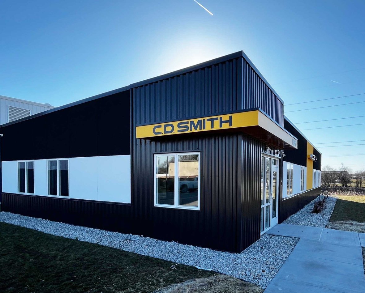 CD Smith Construction Milwaukee Office exterior and facade of Tower Ave  location in Wisconsin
