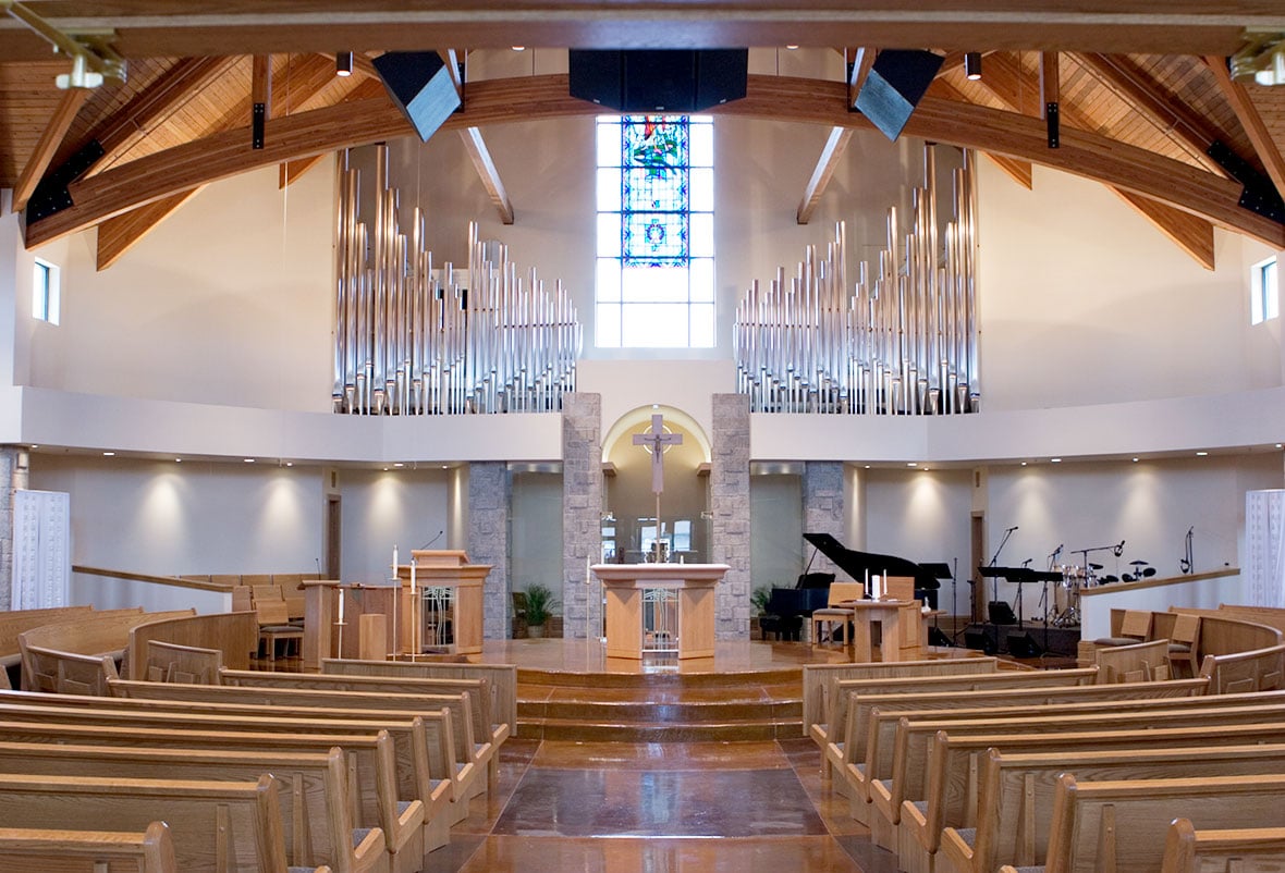 Camp Vista Church Chapel Building Spiritual Construction Services Commercial Contractor C.D. Smith Construction Project