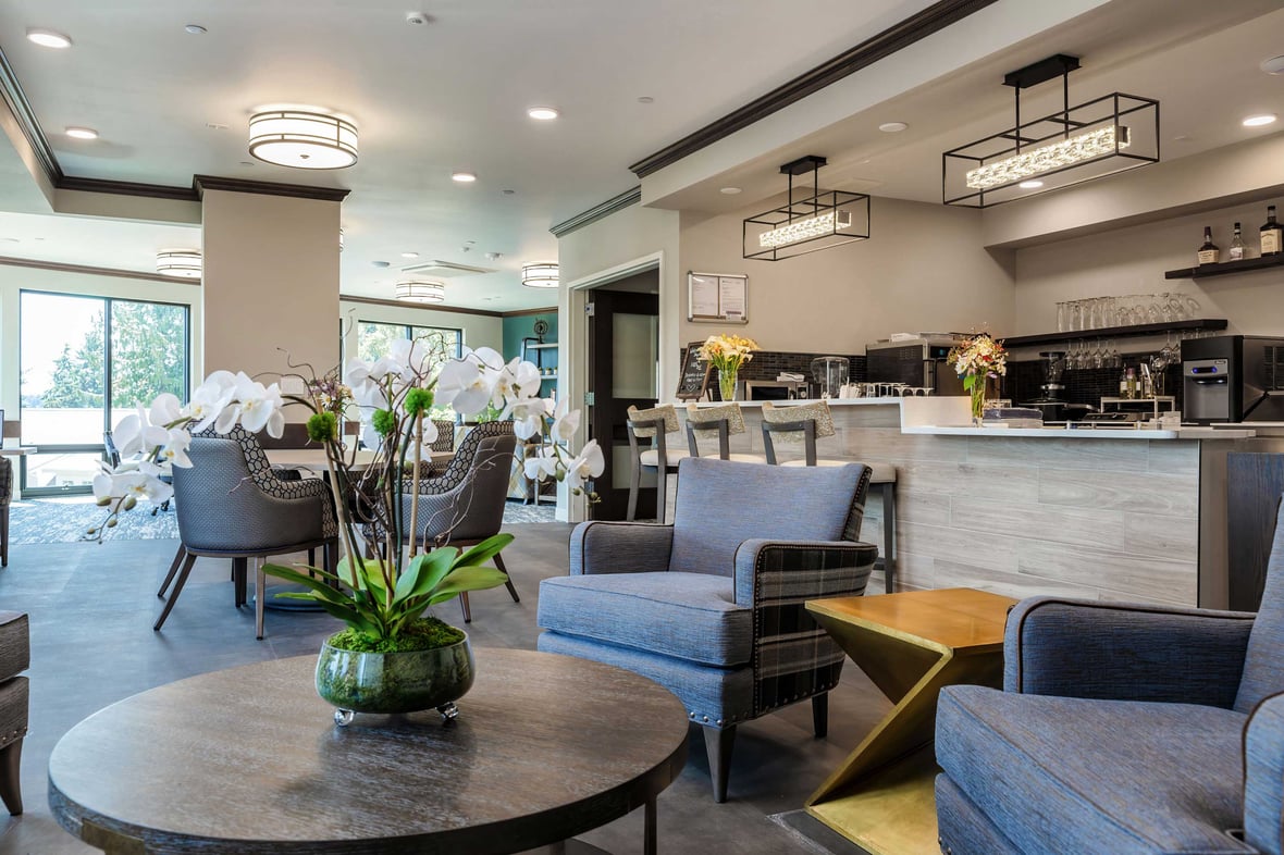 Fieldstone Rolling Bay Home for Seniors Bainbridge Island Washington Design Build C.D. Smith Construction_058_dining area