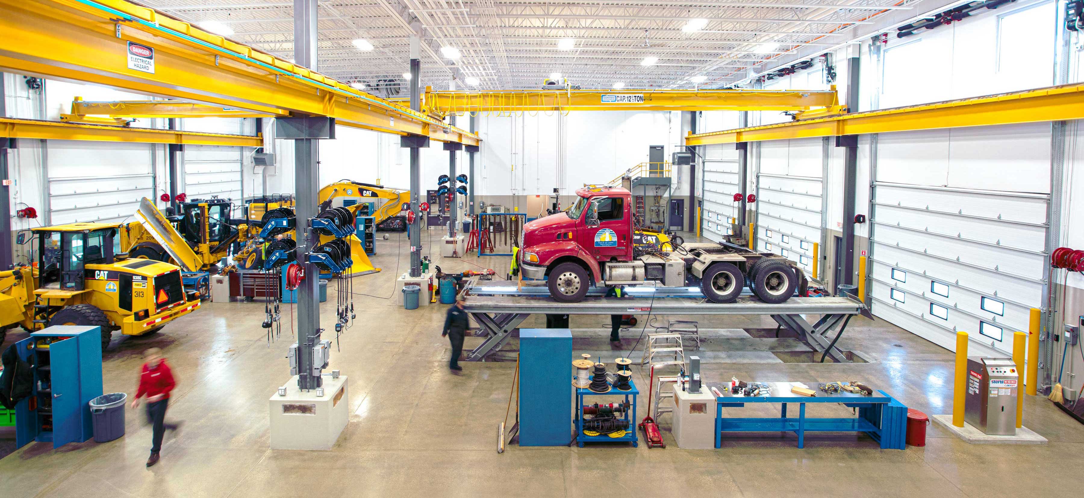 Fond du Lac County Highway Garage Facilities Construction Manager City Government Project Municipal Building
