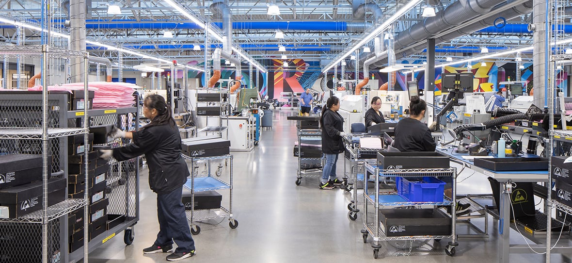 J.W. Speaker Engineered Lighting Industrial Manufacturing Building Facilities Construction Management Commercial Project