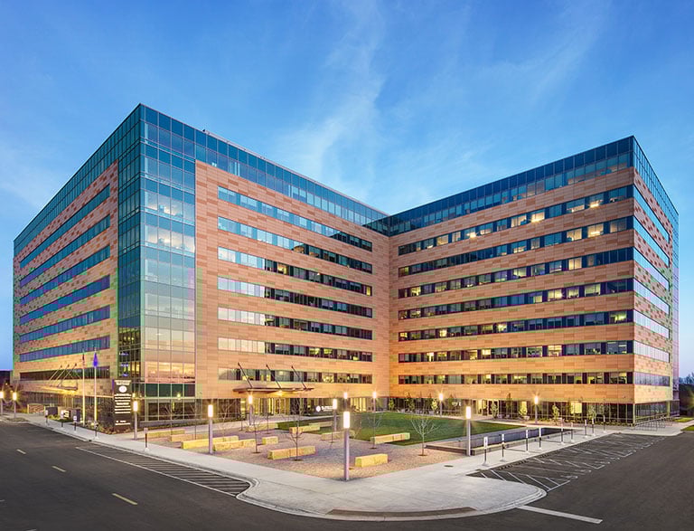 Hills Farms State Office Building and Parking Ramp Commercial Project Preconstruction Builder C.D. Smith Construction Manager