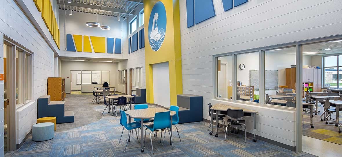 Modern School Building C.D. Smith Construction Manager & Preconstruction for Horicon School District Commercial Project