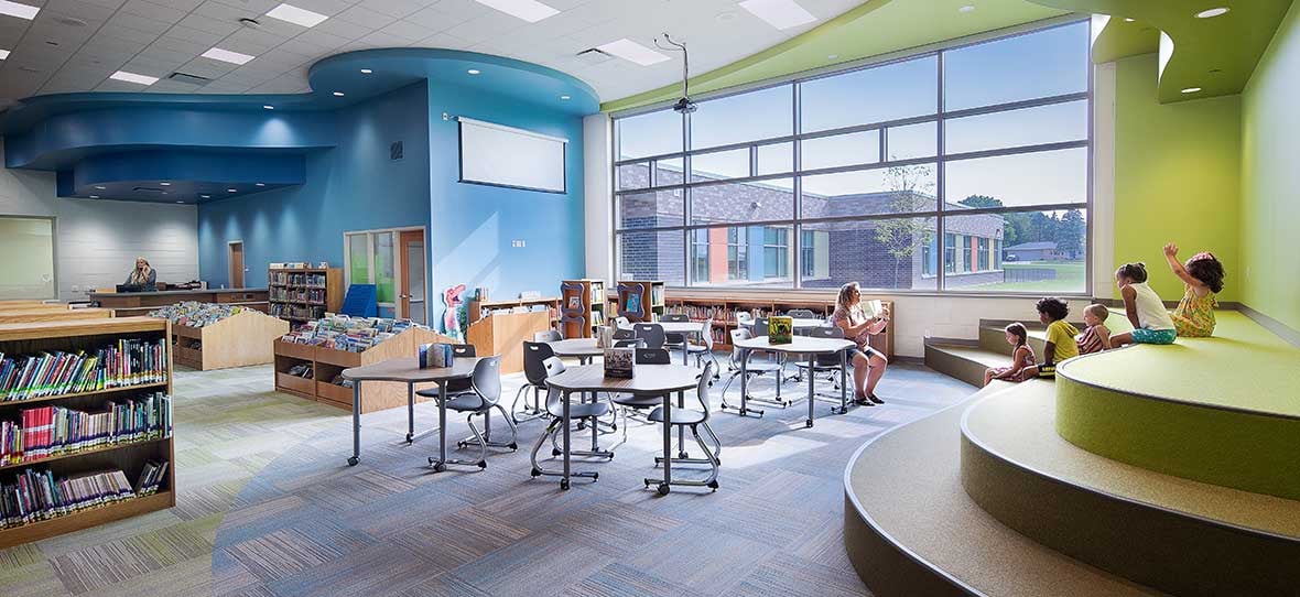 Modern School Building C.D. Smith Construction Manager & Preconstruction for Horicon School District Commercial Project