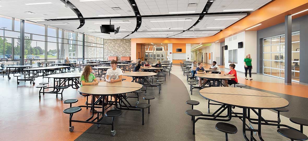 Modern School Building C.D. Smith Construction Manager & Preconstruction for Horicon School District Commercial Project