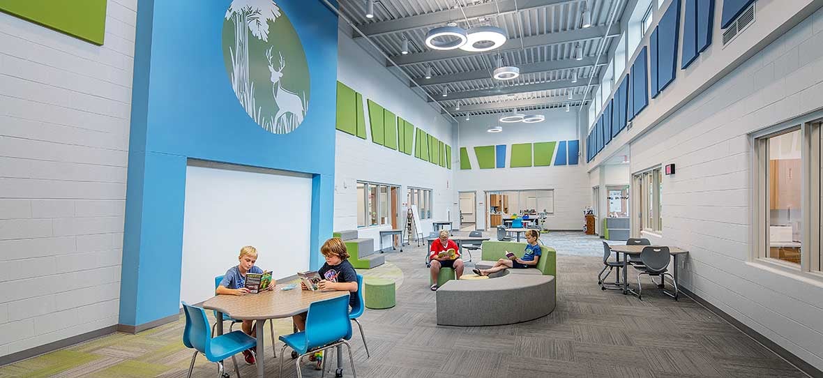 Modern School Building C.D. Smith Construction Manager & Preconstruction for Horicon School District Commercial Project