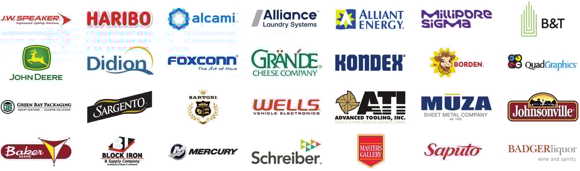 Industrial and Manufacturing Company Brand Logos CD Smith Construction Has Project Management and General Contractor Experience