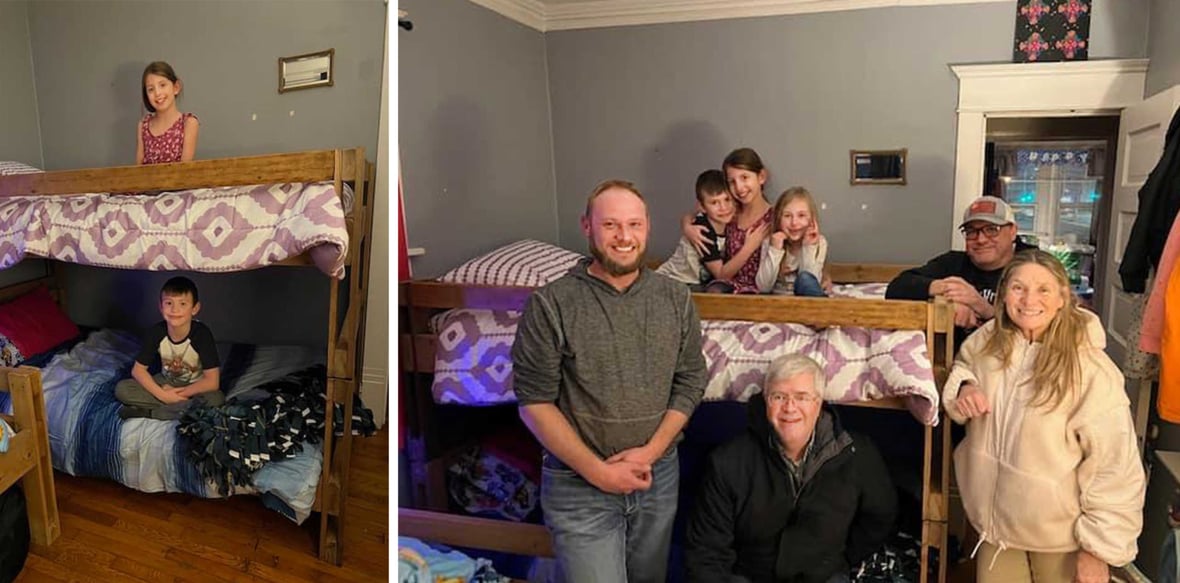 C.D. Smith Construction and Sleep in Heavenly Peace Volunteers deliver beds to kids in need following Bed Build Event