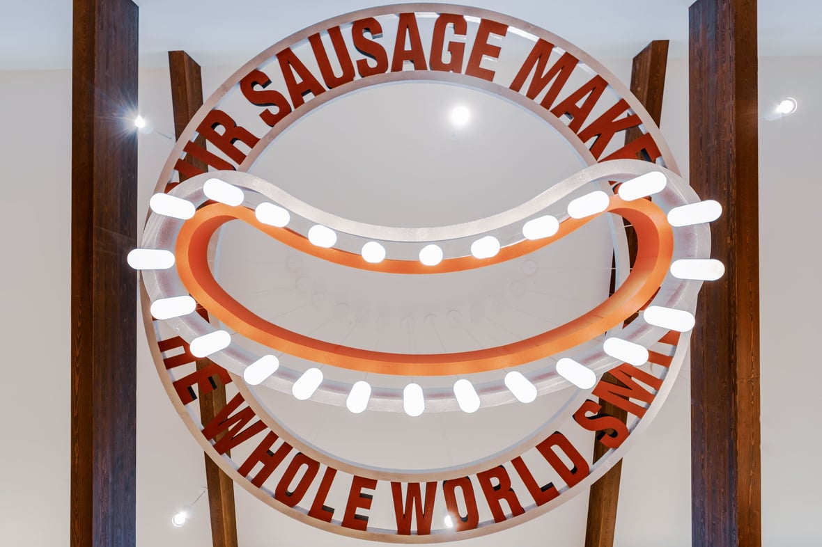 Johnsonville Marketplace Retail Shop Modern Exterior Facade & Interior Design Green Build by C.D. Smith Construction Manager