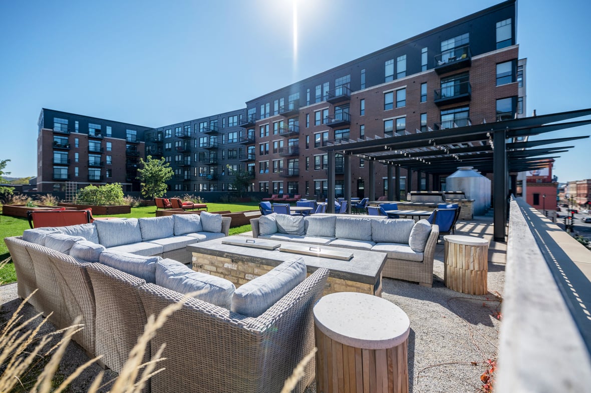 Belle Square New Development Mixed-Use Project Construction Management Sustainable Building Design La Crosse, WI