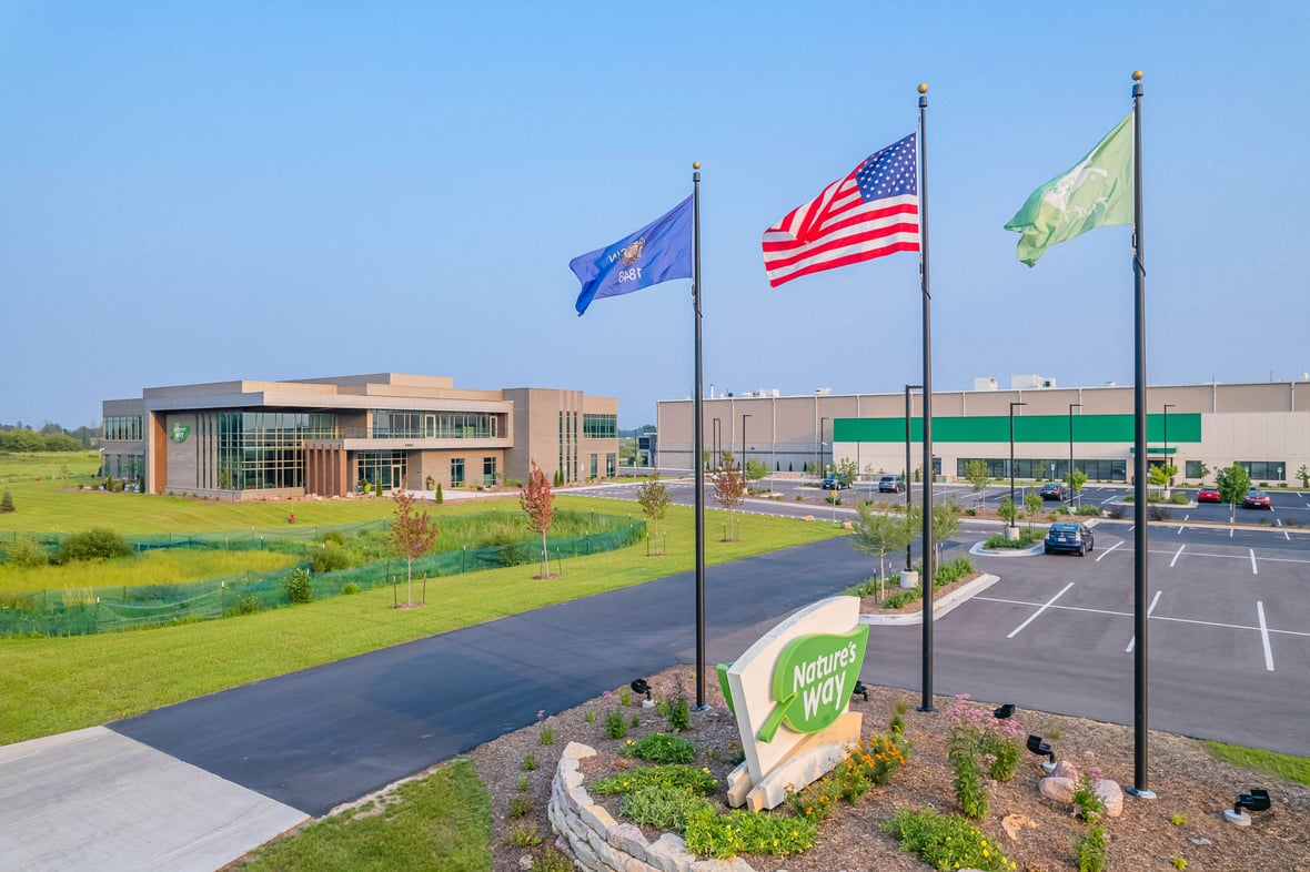 Nature's Way Corporate Office Building Project Green Bay, WI - Planning Design-Build Contractor C.D. Smith Construction Firm 