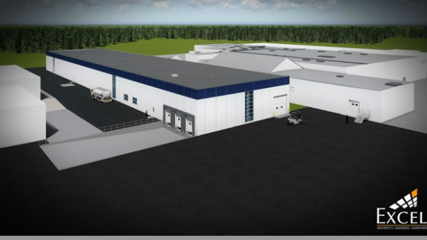 Mercury Marine Propeller-Factory Expansion Rendering with Photo Credit to Excel Engineering