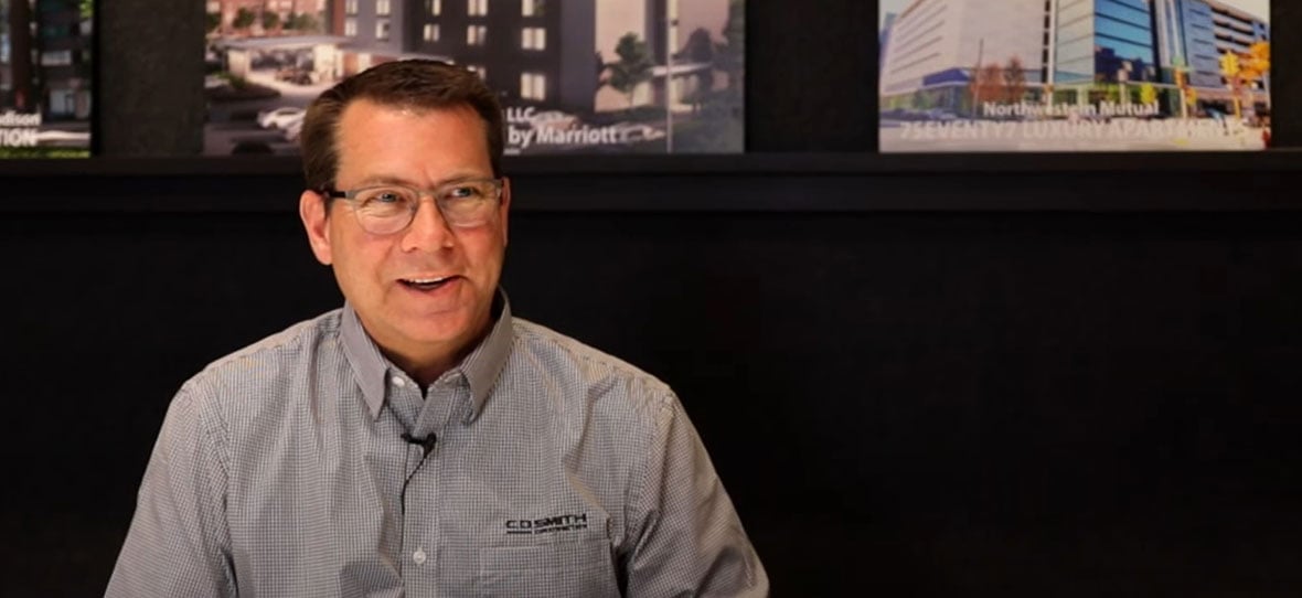 Paul Smedberg C.D. Smith Construction company construction manager preconstruction building design commercial project exec