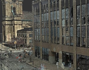 Point cloud mapping offers a 3D visualization made up of millions of georeferenced points. Point clouds are the simplest and most accurate way to capture reality in a 3D environment and can be used to track site progress against the planned construction schedule.