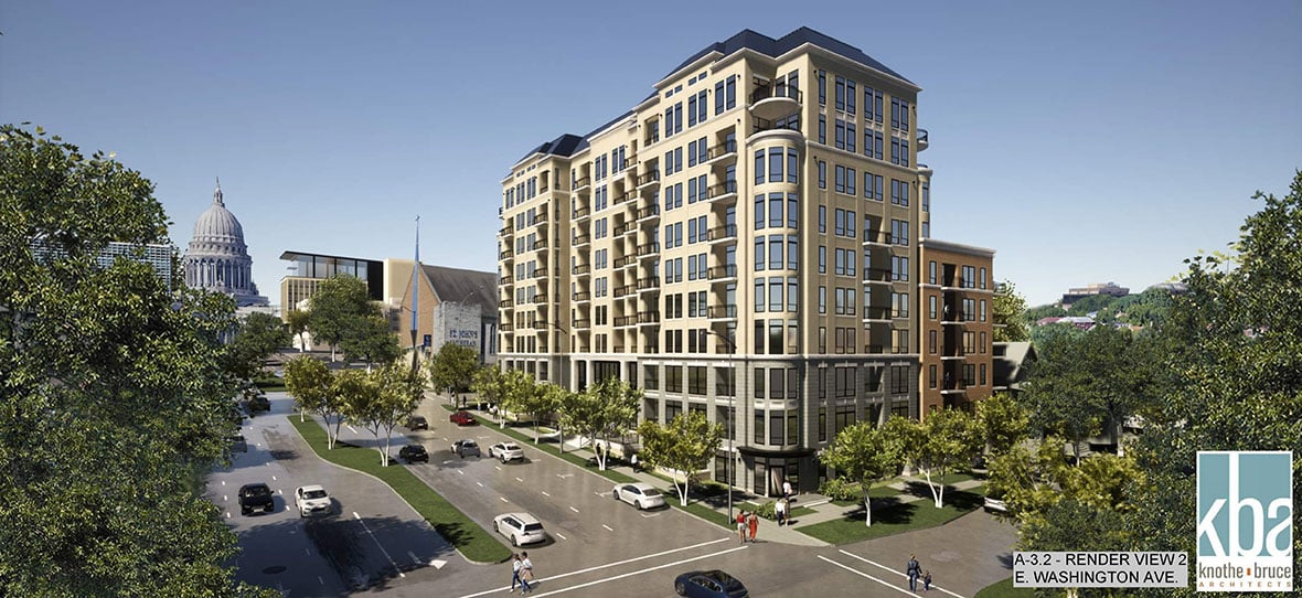 The Continental Apartments New Housing Construction Commercial Project