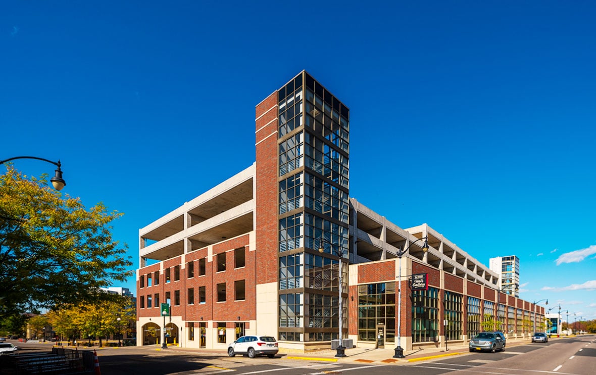Third and Vine Parking Downtown La Crosse Facility Civic Government Commercial Contractor C.D. Smith Construction Project