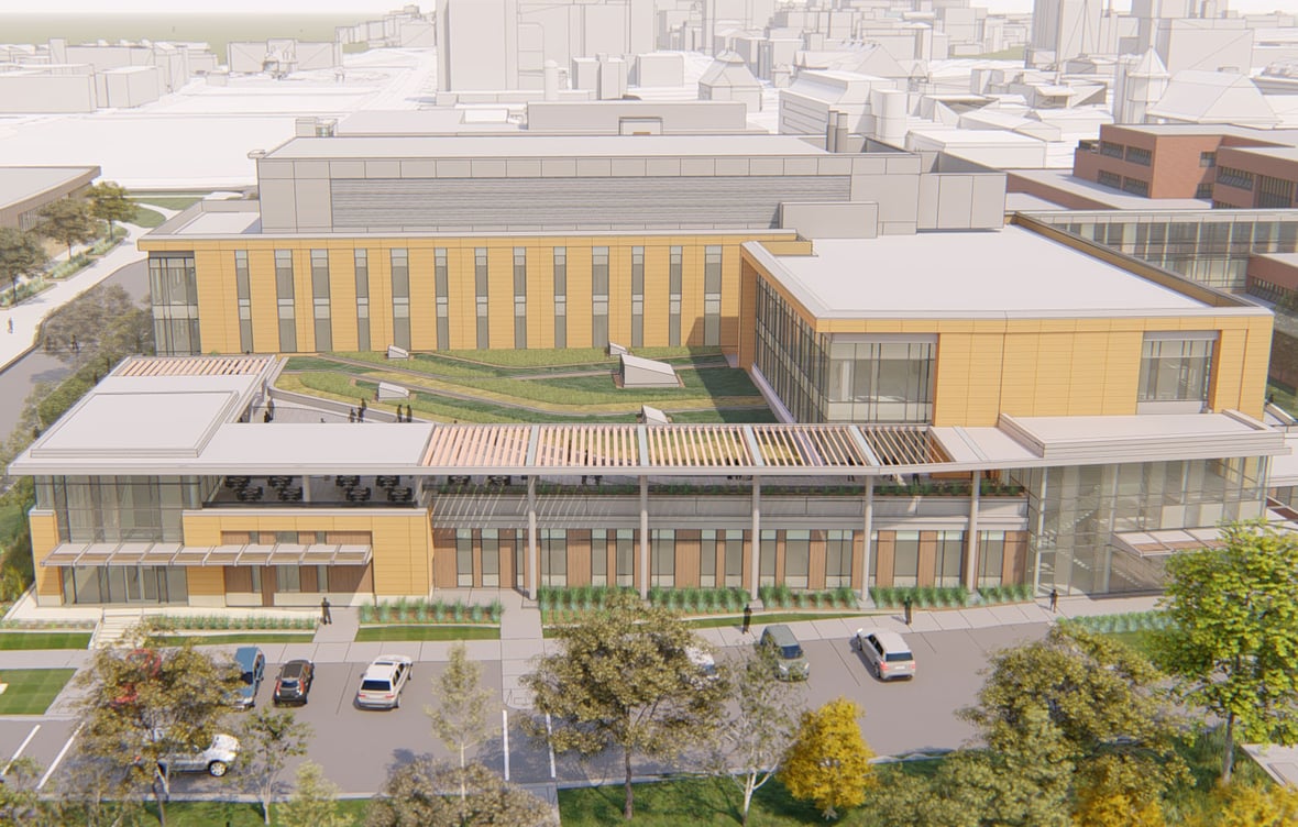 Rendering of UW-Madison Veterinary Medicine Expansion project