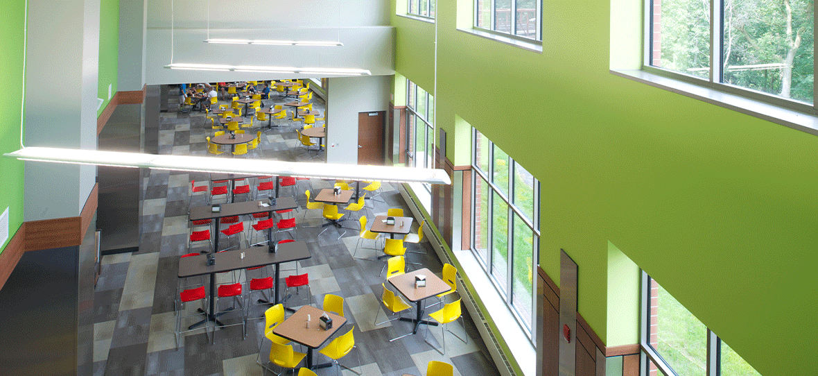 C.D. Smith Construction collaborated with the UW-Platteville Real Estate Foundation on the design, development, financing and construction of a new residence hall and dining center for the campus in Platteville, Wisconsin.