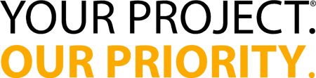 Your Project_Our priority_registered trademark_two color