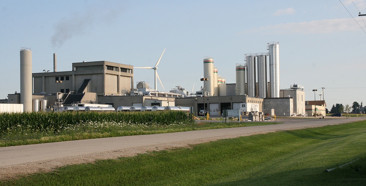 food processing plant
