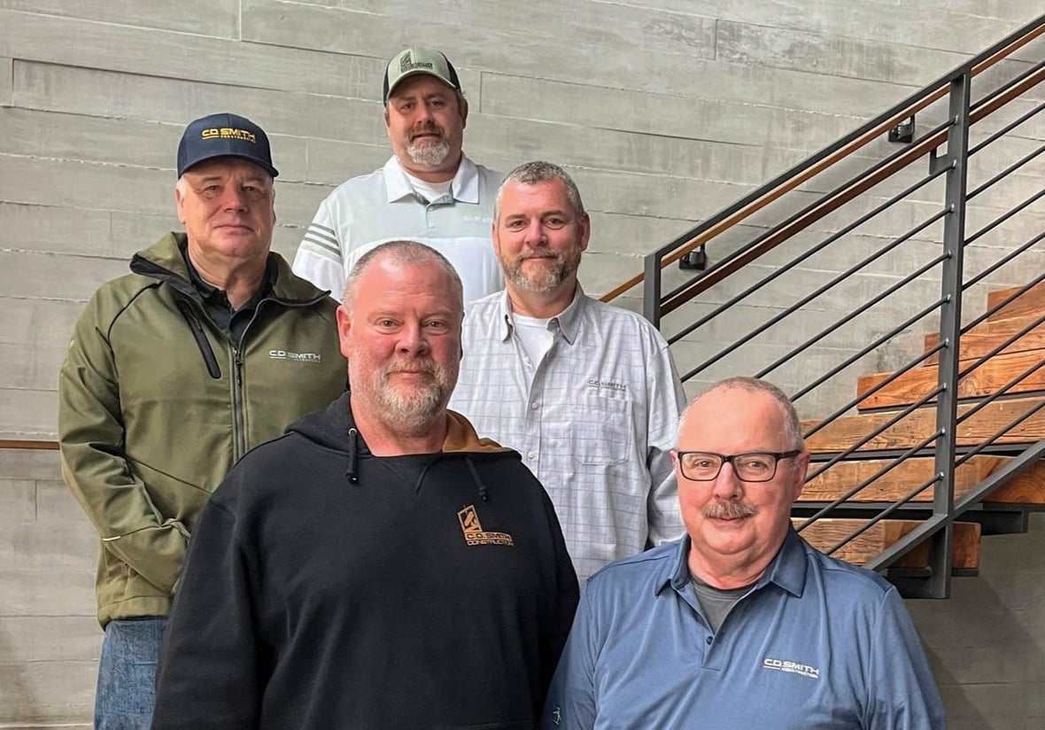 Thome family superintendents representing multiple generations at C.D. Smith Construction, honoring a long tradition of leadership in the trades.
