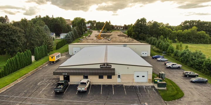 C.D. Smith built the original Advanced Tooling building in Mt. Calvary in 2007 and completed its first addition five years later in 2012. In July, we began another project for ATI - a 6,300 SF addition to their existing facilities. The addition provides the tool manufacturer with more office space, a break room and fitness center. A shop will be included as well, allowing ATI to house more CNC machines. 